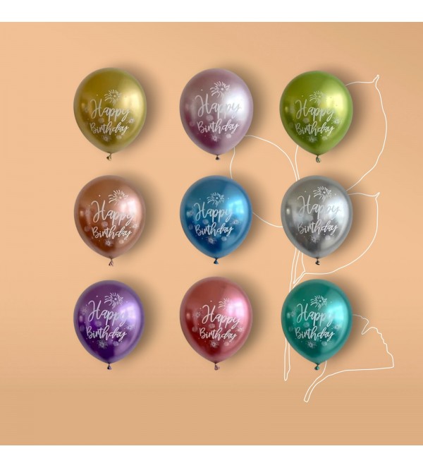 Doğum Günü 9lu Helyum Balon Doğum Günü 9lu Helyum Balon